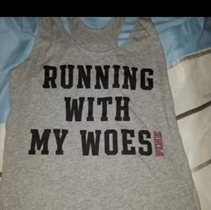 Vs pink tank top